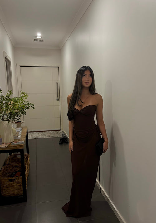 Allira Skirt in Espresso by Natalie Rolt