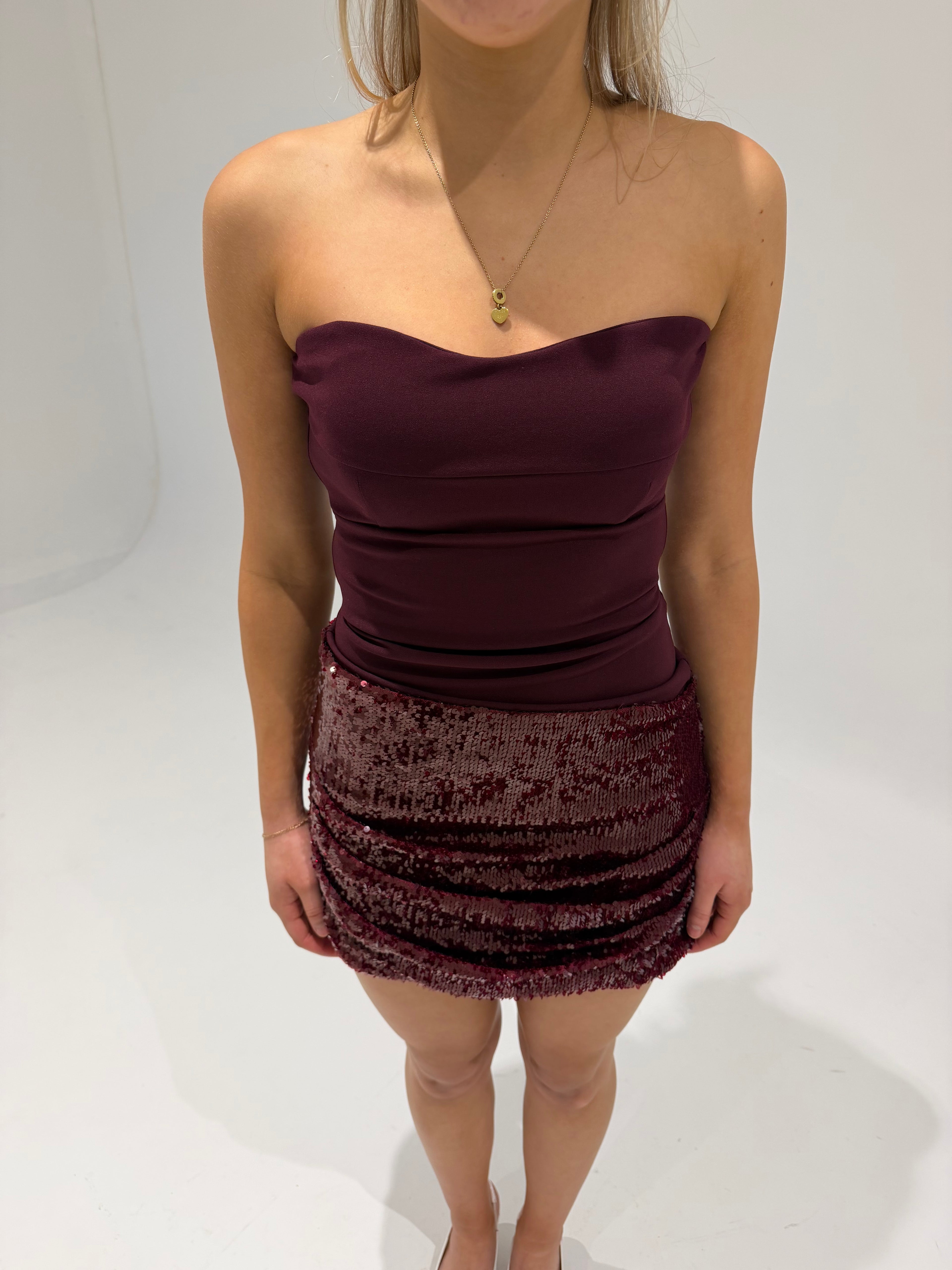 Anastasia Mini in Burgundy by Ance Gria