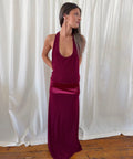 Serena Dress in Ruby by La Marie