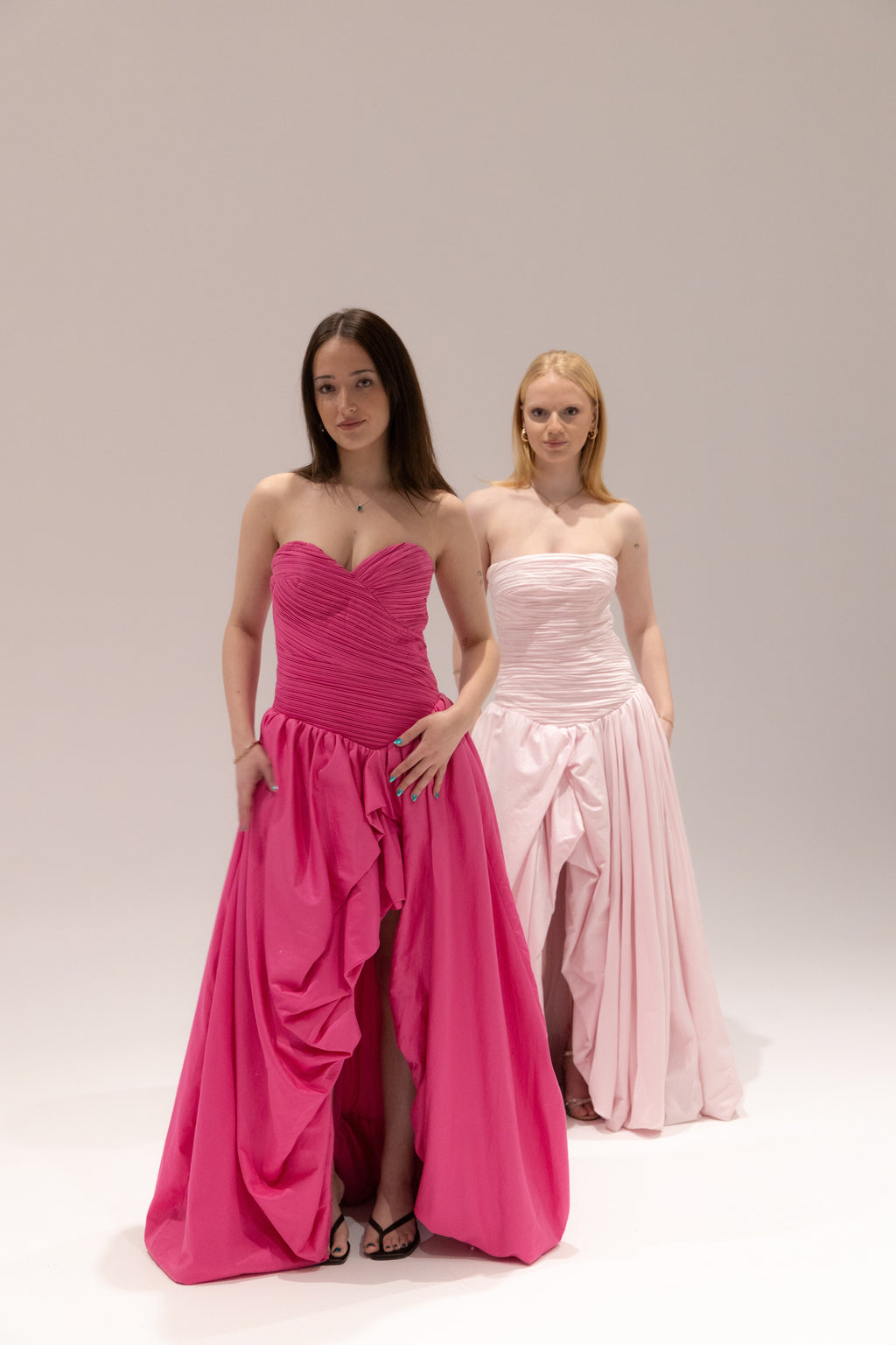 Estelle Gown in Hot Pink by Aje