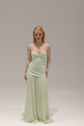 Nicolette Dress in Mint Green by Jefre Sei