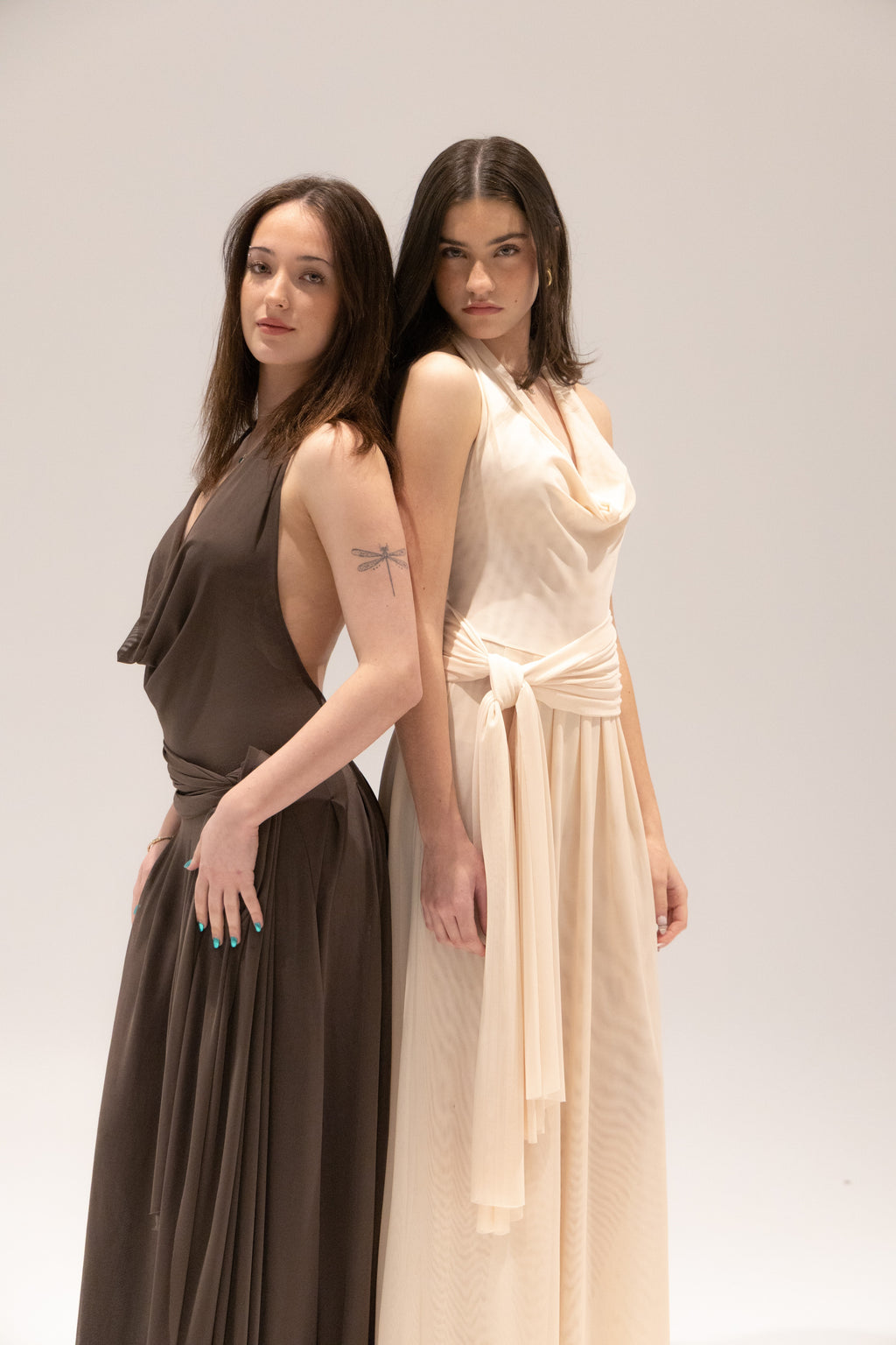 Yosei Dress in Brown by Lulu Suza