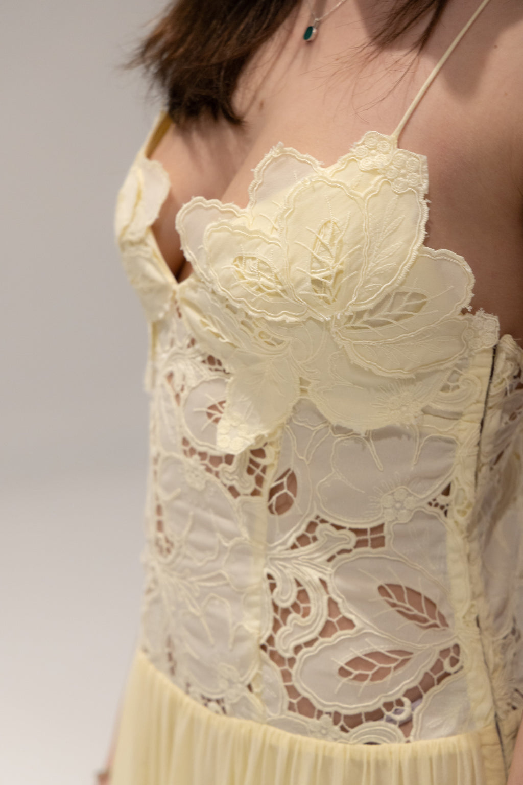 Stephanie Dress in Yellow by Hansen & Gretel