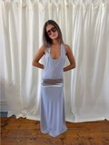 Serena Dress, Silver